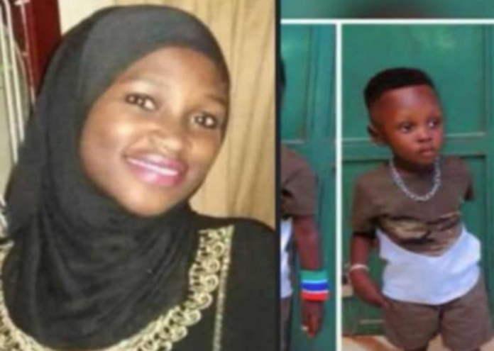 missing mother and son
