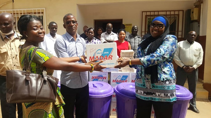 Ghanaian community donates  social welfare department
