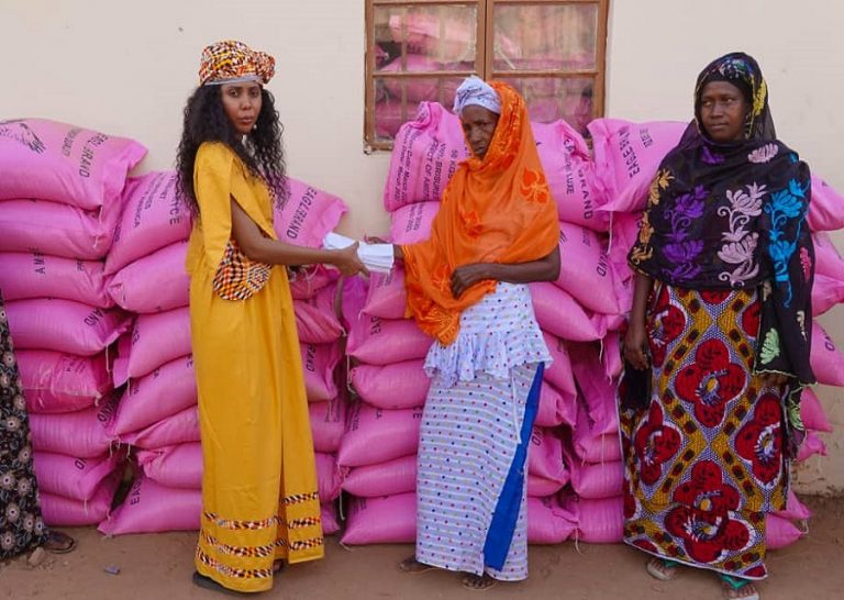 L’orel Paris ambassador Dukureh donates items worth over D4 million