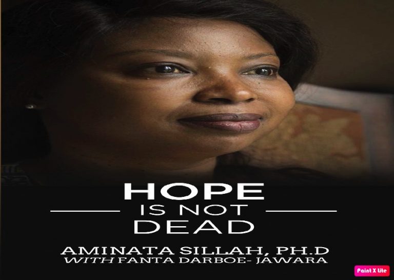 Two Things about Fanta Darboe   Jawara’s story Hope Is Not Dead a book by Dr Aminata Sillah