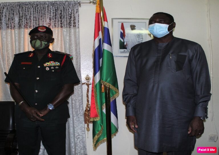 Foreign Minister Tangara meets CDS Drammeh