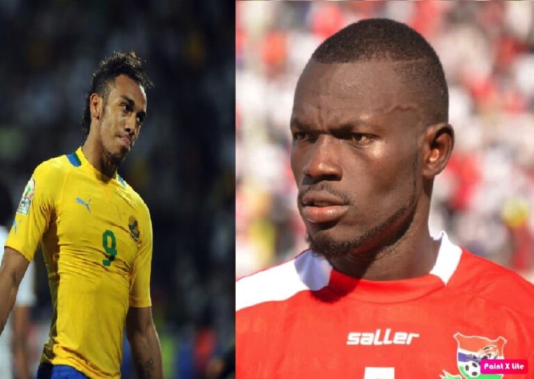 GABON WARMING UP  FOR GAMBIA DUEL