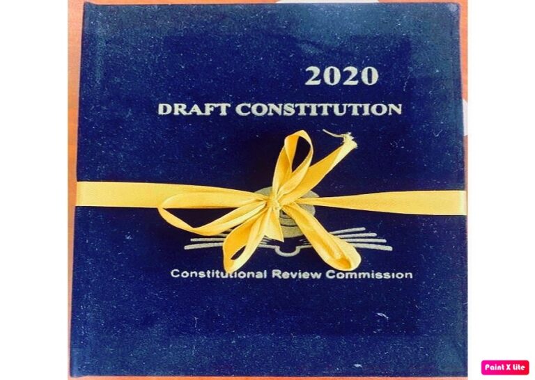 Whatever it takes to get a new constitution
