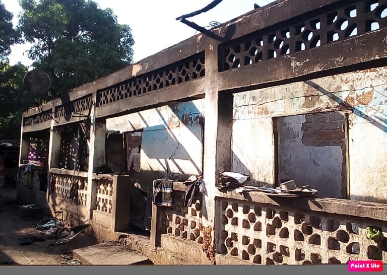 Mysterious fire ravages over D500,000 worth of properties