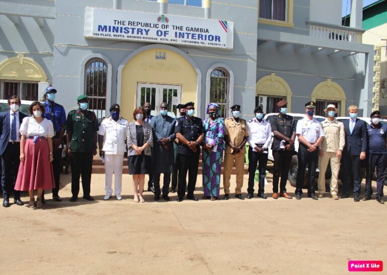 Spanish gov’t donates vehicles, motorbikes, computers and communication gadgets to Defence and Interior security departments