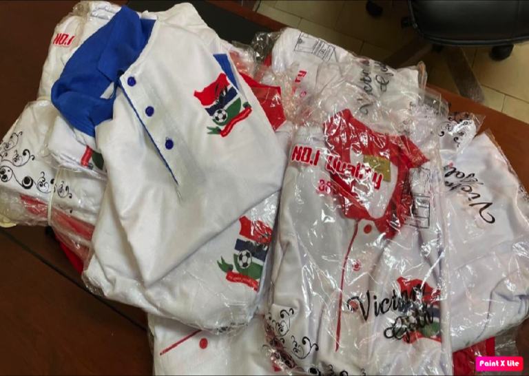 2 caught in possession of illegal GFF logoed shirts
