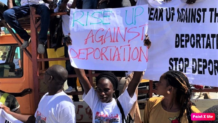 Deportees, refugees outraged over police refusal to grant permit
