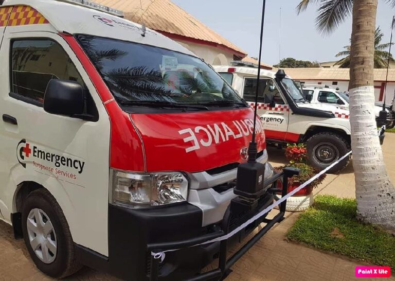 The EU hands over 2 ambulances, equipment in fight against Covid-19 to Gambia Red Cross Society