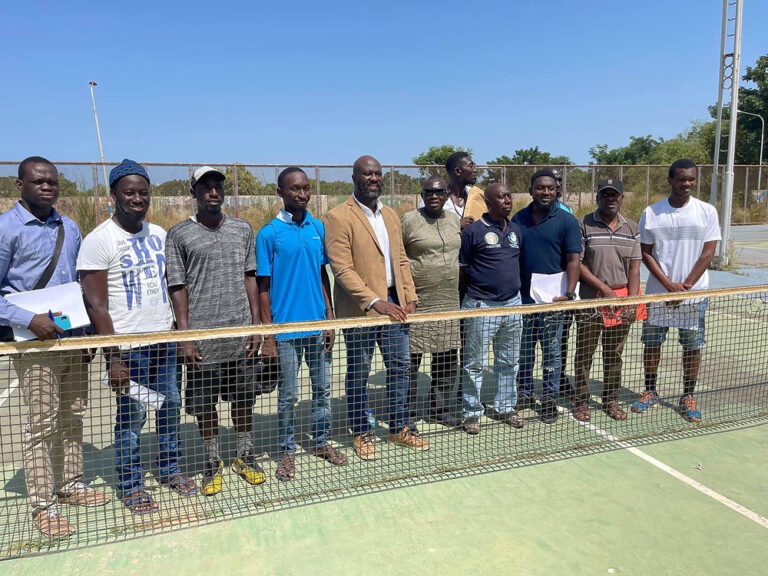 SAUL FRAZER IS NEW TENNIS PRESIDENT