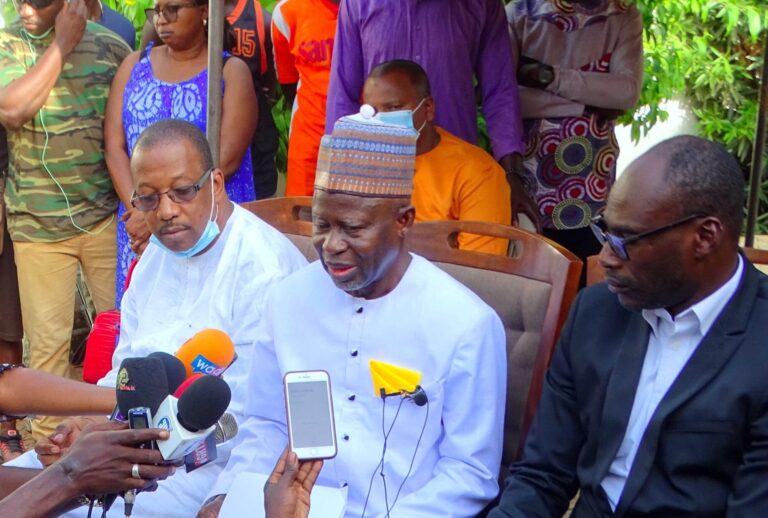 Darboe, Faal, Kandeh reject election results
