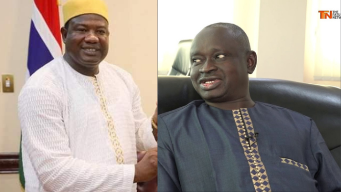 gach jawara and minister sanyang