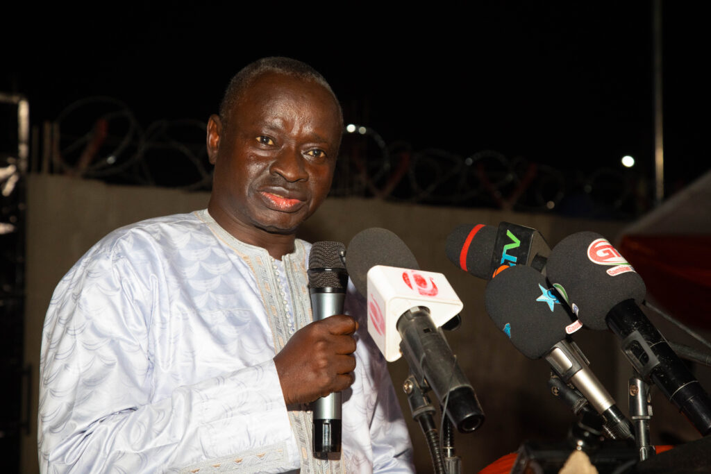 13. Minister of Petroleum and Energy Honorable Mr. Fafa Sanyang on behalf of the President Adama Barrow8