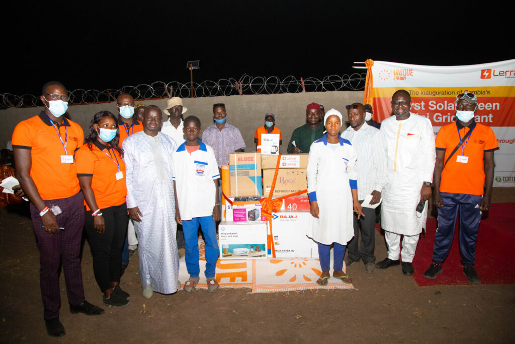 9. Presentation of ICT Equipment Educational materials and Electrical Equipment to Nyamanari Lower Basic School8