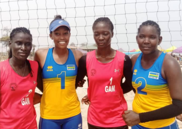 GAMBIA REACHES SEMIS IN AFRICAN BEACH VOLLEYBALL CHAMPIONSHIP
