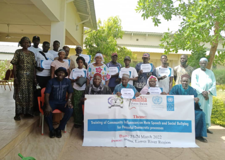￼Community influencers in LRR urged to preach peace and avoid hate speech