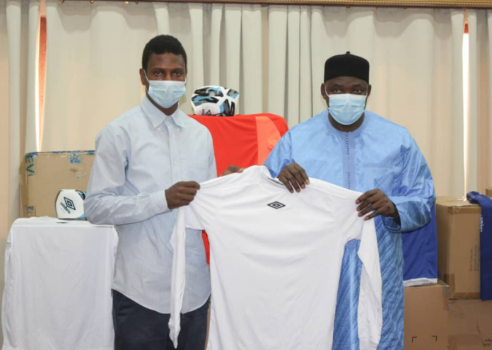 ambassajor tijan jaiteh and barrow Adama Barrow and tijan Jaiteh