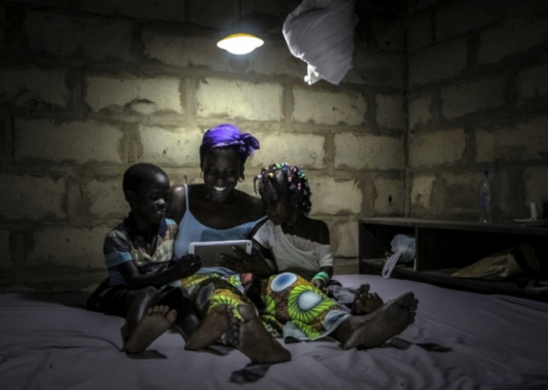 ￼Papa Njie: The returnee shining light on remote villages in The Gambia