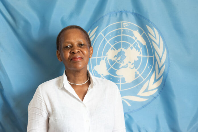 Official portrait for Ms Rampedi, FAO Country Rep.