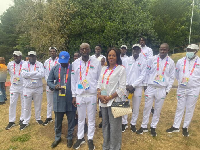 Gambia team