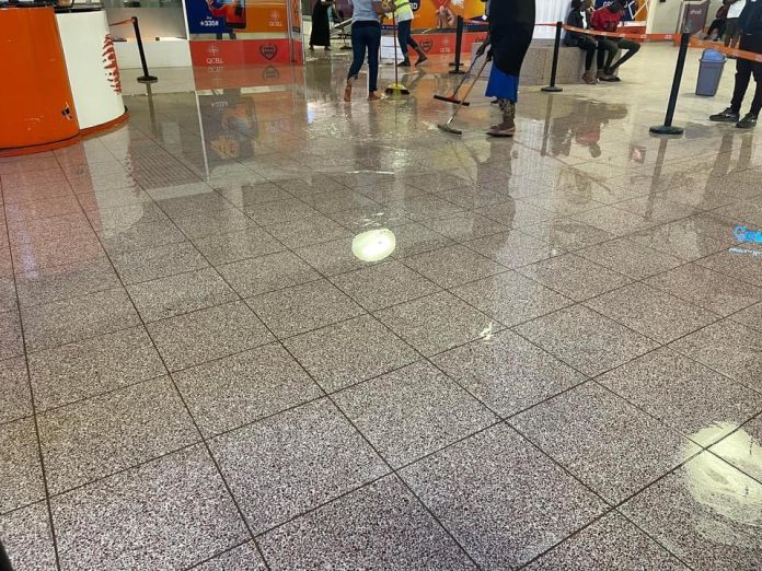 BJL Int'l Airport floods