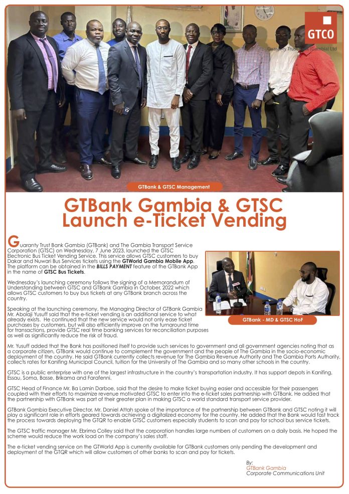 GTBank-GTSC-MoU
