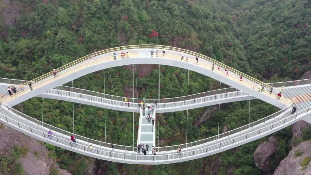 Ruyi Bridge in Taizhou Zhejiang province