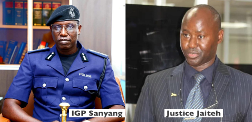 IGP Sanyang n Jaiteh