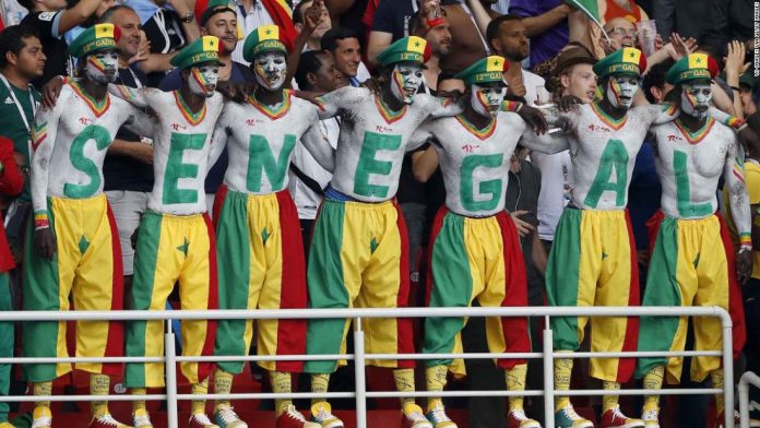 Senegal-supporters