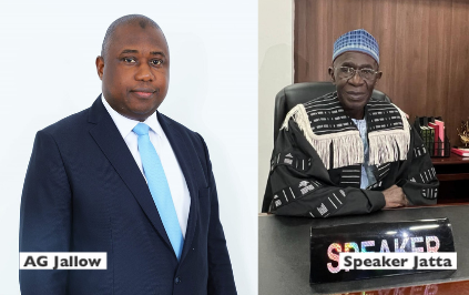 AG Jallow n Speaker Jatta