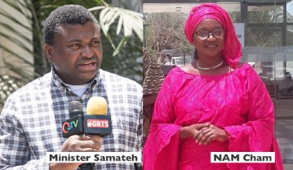 _Minister Samateh n NAM Cham