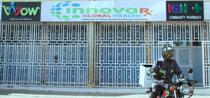 Innovarx Global Health Entrance Wellness On Wheel Driver 2