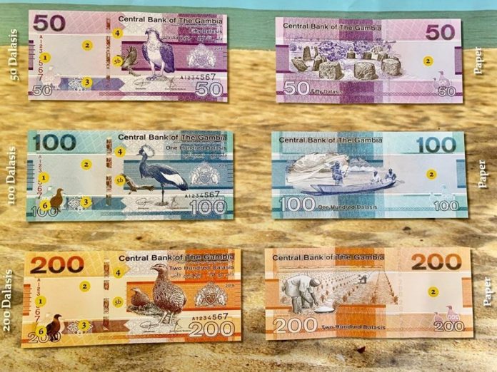 Dalasi note