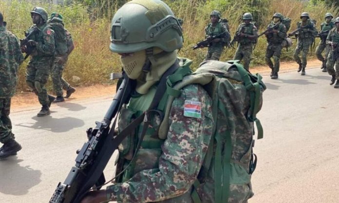 Gambian Troop