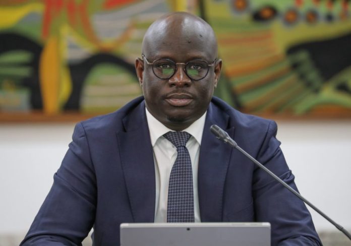 Finance Minister Cheikh Diba