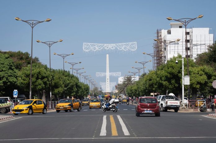 Dakar's Boulevard General de Gaulle