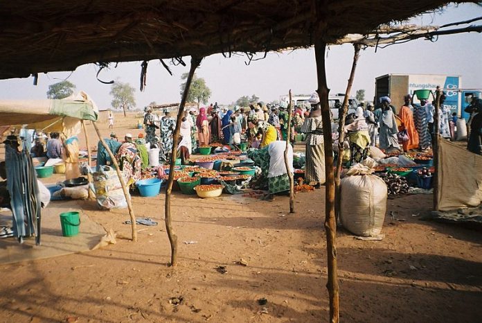 Lumo market) in Farafenni Gambia