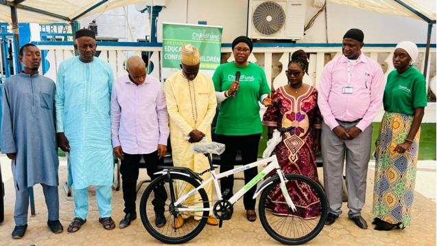childfund donates bikes