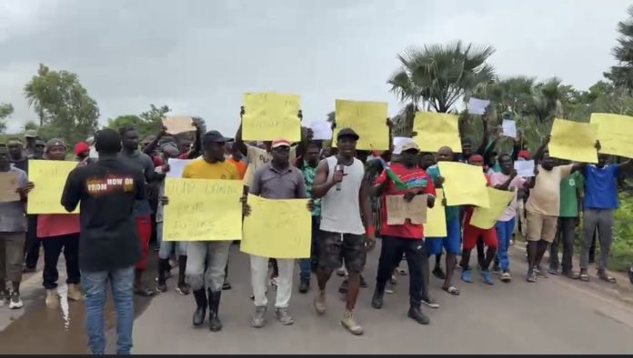 Kartong protest