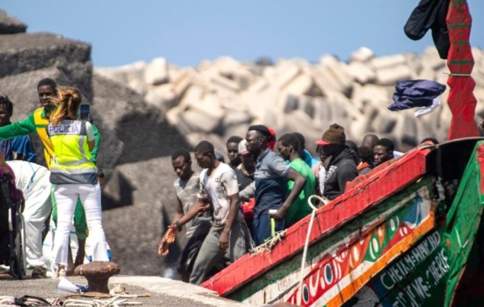 migrant boat