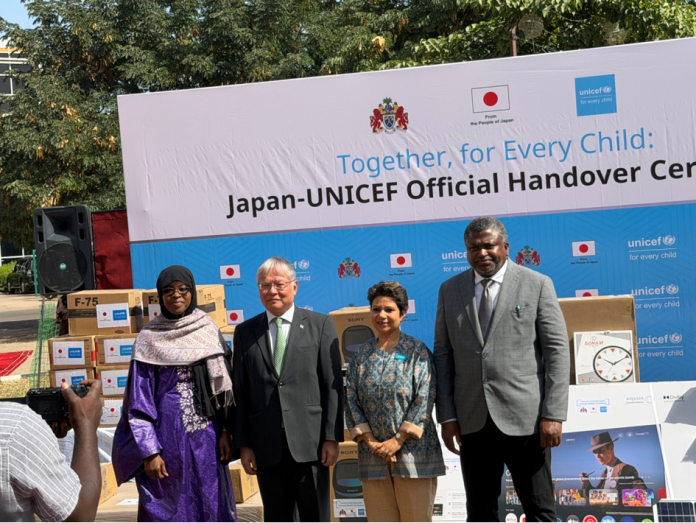 Japan donates mil