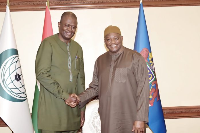 Africmed Jagne with Barrow