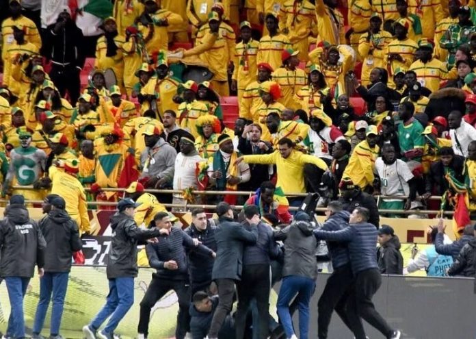Morrocan supporters