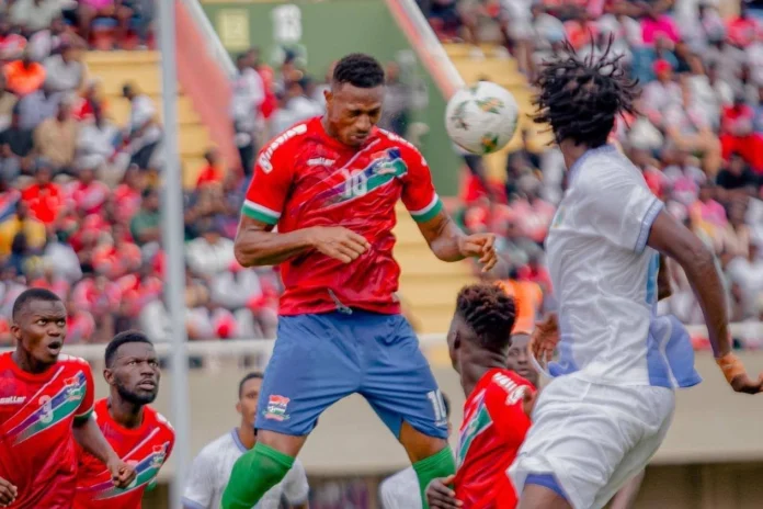Action from stadium