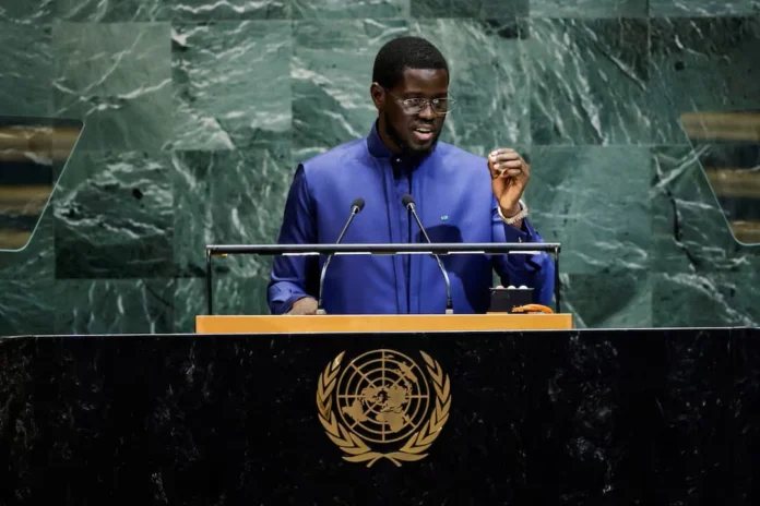 Diomaye at U.N