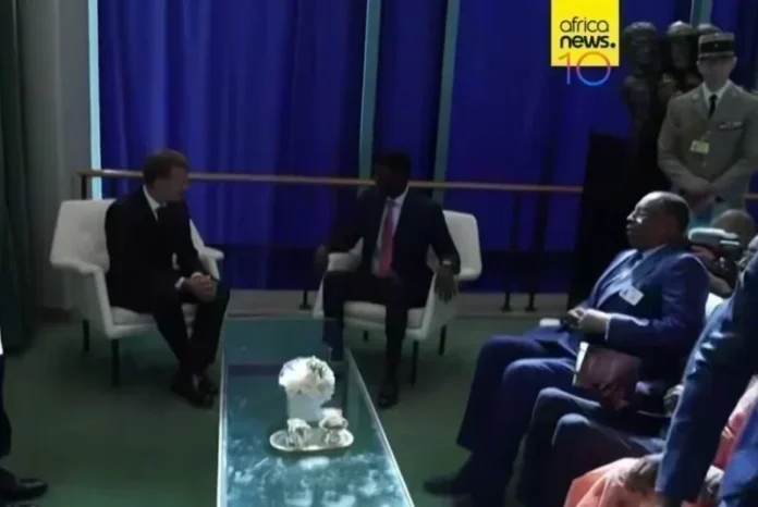 Macron, Faye, Sall