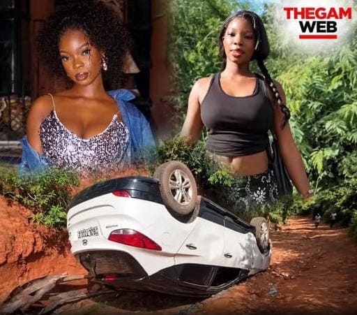 Singer Awa Gambia discharged from hospital after car crash
