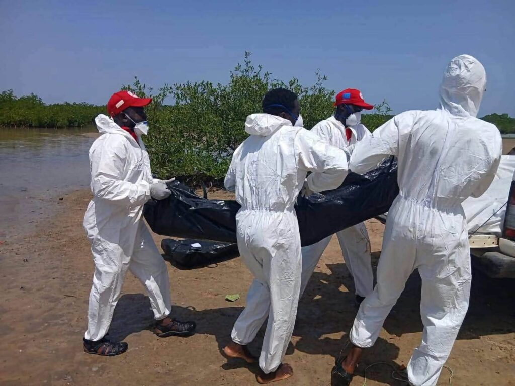 12 bodies discovered at Jinack Island
